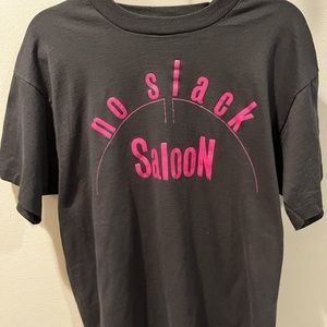 Vintage "No Slack Saloon" Houston T-Shirt. Men's. Large.